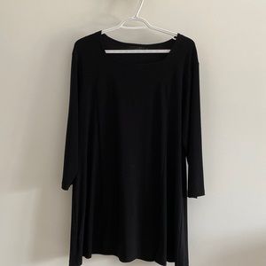Sympli black tunic